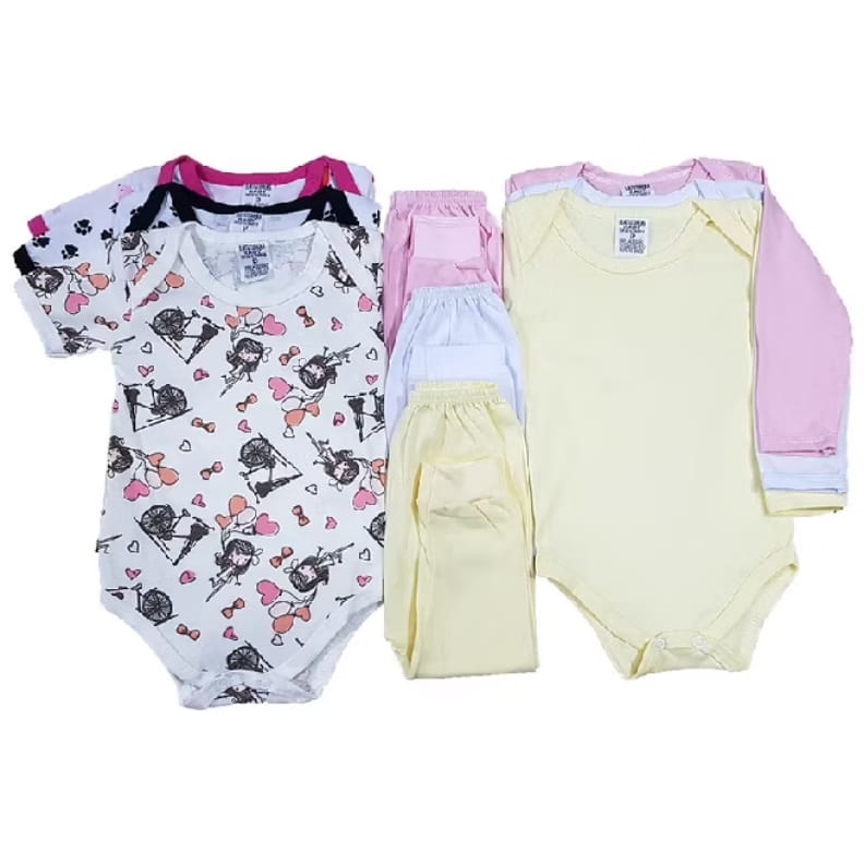 Kit Body Mijão Roupinha De Bebê